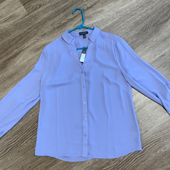 THE LIMITED Medium Ashton Blouse Lavender - Picture 1 of 3